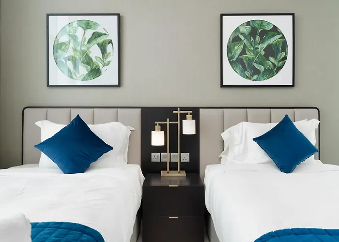From City Rush To Calm -2Br Retreat In Damac Prive