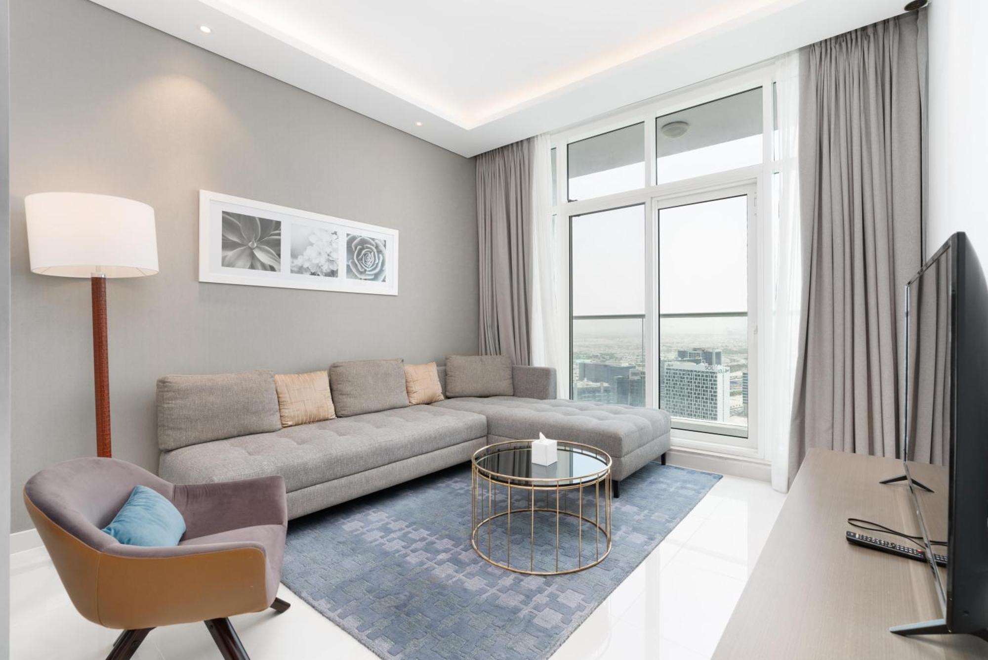 From Rush To Calm -2br Retreat In Damac Prive Apartment *